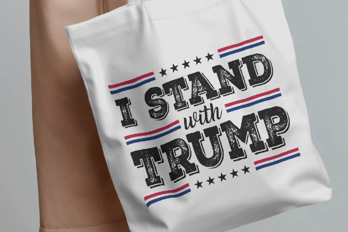 I Stand With Trump Election 2024 Svg, an Object Graphic by Digi_Design_World (Photo 5 of 7)