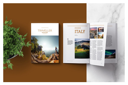 Traveller Magazine, a Magazine Template by adekfotografia