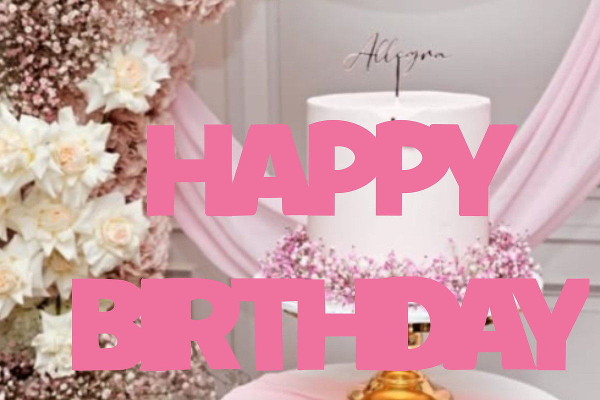 Cake Topper Joined Font, a Sans Serif Font by GC Laser Files (Photo 1 of 7)