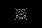 Flower and Star Logo, a Branding & Logo Template by Buqancreative (Thumbnail 2 of 4)