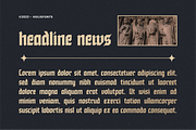Aesteric Blackletter Gothic Font, a Blackletter Font by 24Design Studios (Thumbnail 6 of 8)