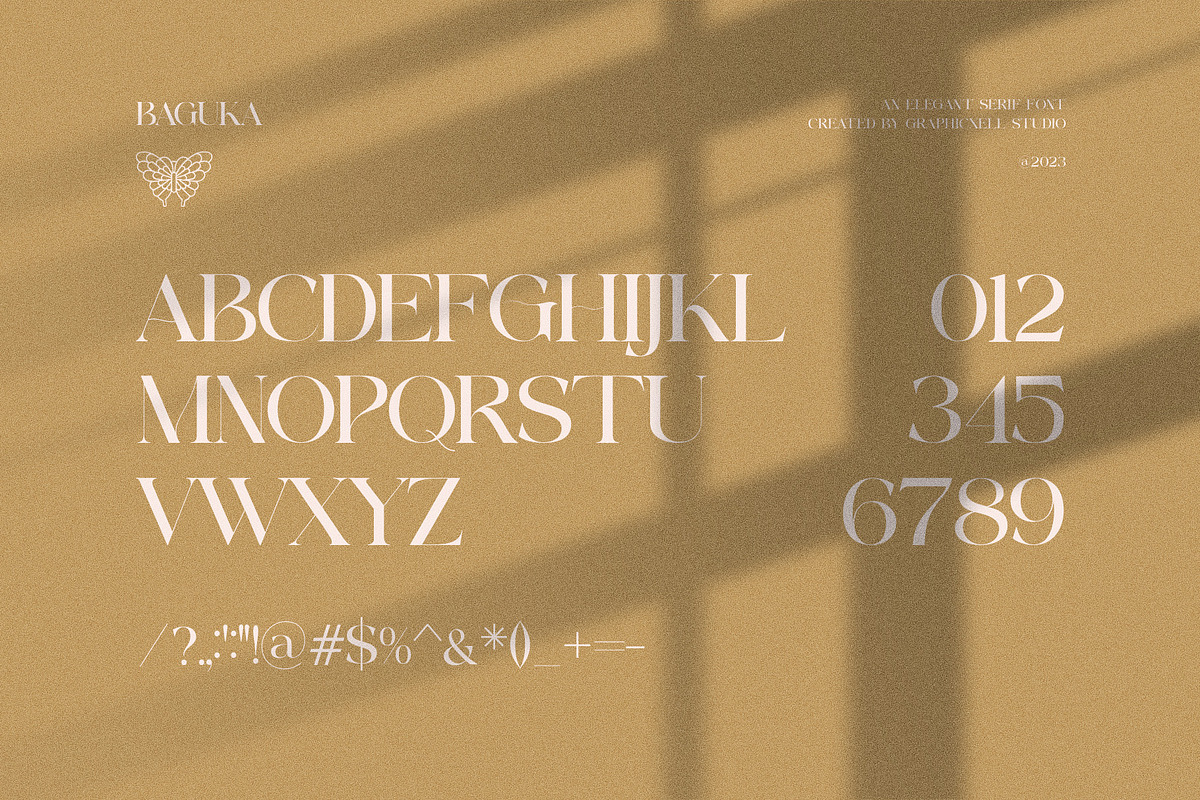 Baguka Elegant Serif Font, a Serif Font by Perfectype (Photo 10 of 10)