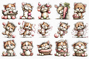 Easter Funny Cats Clipart Png, an Illustration by Craft Nest (Thumbnail 6 of 11)