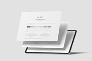 iPad Screen Website Mockup, an iPad Mockup by graphicpages (Thumbnail 6 of 9)