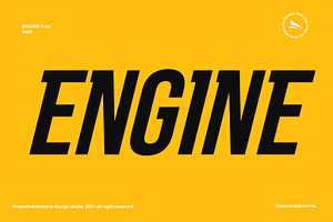 Engine Font