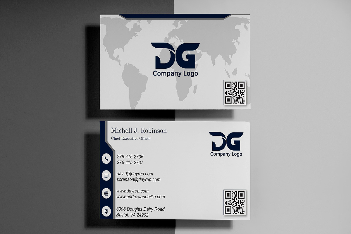 Modern Real Estate Card Template preview 6