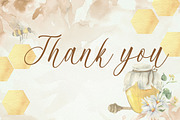 Honey watercolor collection, a Food Illustration by Pegion art shop (Thumbnail 13 of 13)