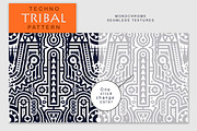 Modern Techno Tribal Pattern, a Graphic by Savgraf (Thumbnail 3 of 6)