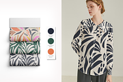 Organic shapes set seamless patterns, a Pattern Graphic by Getalo Viktoriia (Thumbnail 5 of 10)
