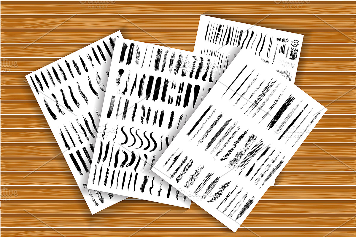 310 Grunge brushes set., a Brush Add-On by redstudio (Photo 2 of 5)