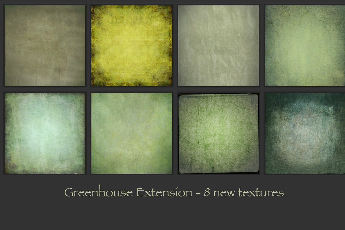 GreenHouse - 20 green textures preview 2