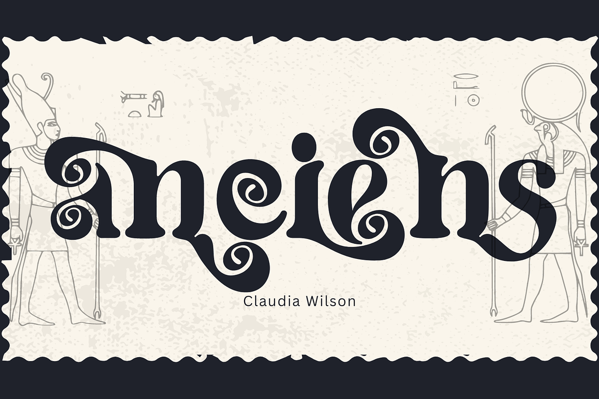 Dilemma Problem Font, a Serif Font by 177Studio (Photo 3 of 7)