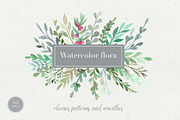 Watercolor flora. Styled collection., a Decorative Illustration by Bang Bang Bureau (Thumbnail 1 of 6)