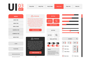 Vector UI template