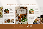 Recipe Ebook for Vegan Influencers, a Magazine Template by The Little Lily Studio (Thumbnail 2 of 5)