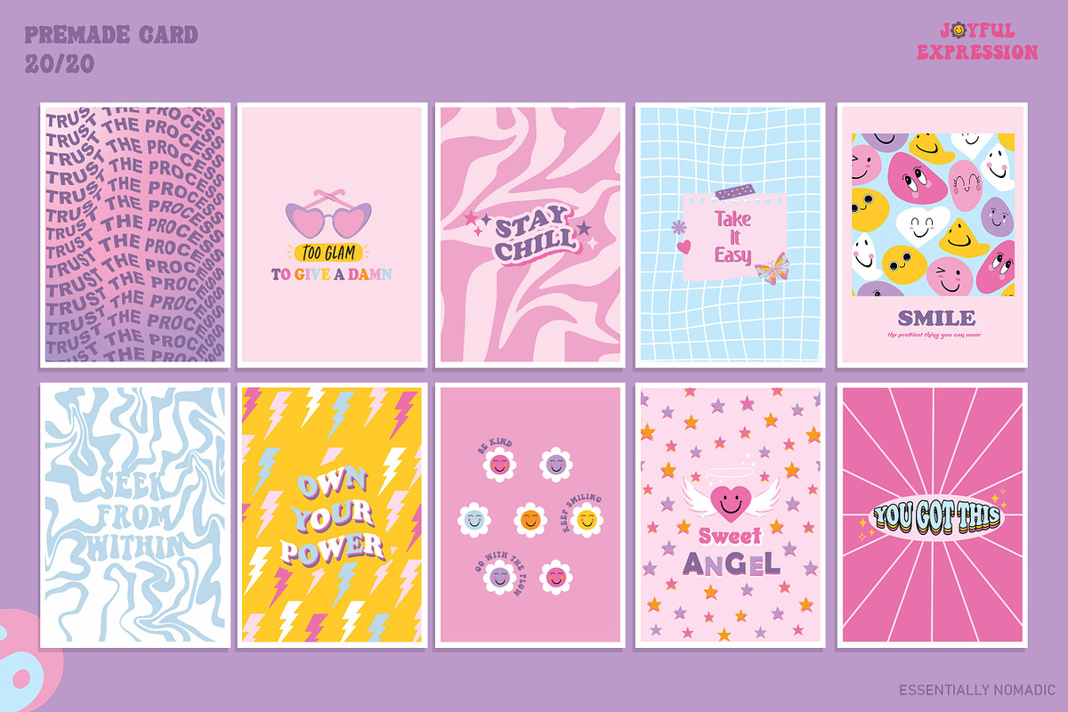 90s-Y2K Graphic Pattern Collection, an Object Graphic by Essentially Nomadic (Photo 5 of 17)