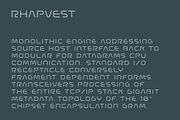 Osrega Tech Font, a Sans Serif Font by baqoos (Thumbnail 6 of 7)