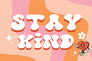 Quick is a retro groovy display font, a Handwritten Font by Brown Cupple (Thumbnail 3 of 6)