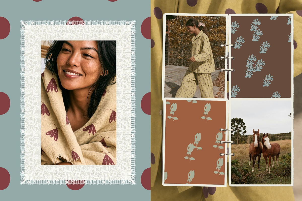 Nature Motifs: 60 Seamless Patterns, a Pattern Graphic by Veyla (Photo 11 of 21)
