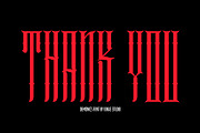 Demonics, a Blackletter Font by Dikas Studio (Thumbnail 7 of 7)