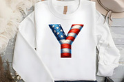 4th July Alphabet & Number Font Bund, an Illustration by DreamCafeArt (Thumbnail 4 of 7)