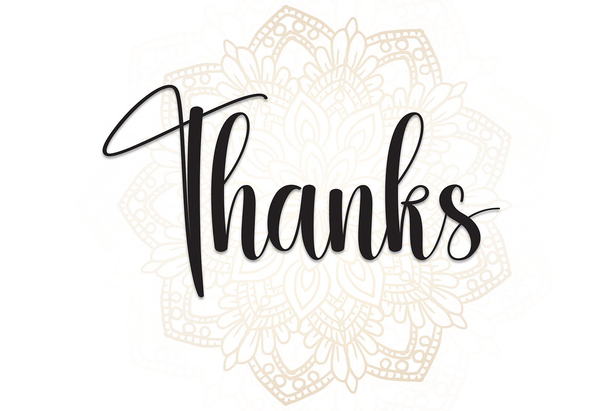Mandala | Script Font, a Handwritten Font by Scratchones (Photo 9 of 9)