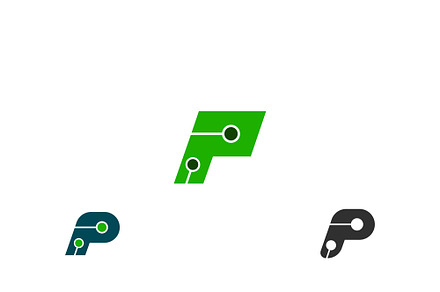 P or PP logo and icon design, a Branding & Logo Template by mrshamsjaman