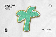 Layered Fabric Text Effect Mockup, a Layer Style Add-On by veila.me (Thumbnail 4 of 6)