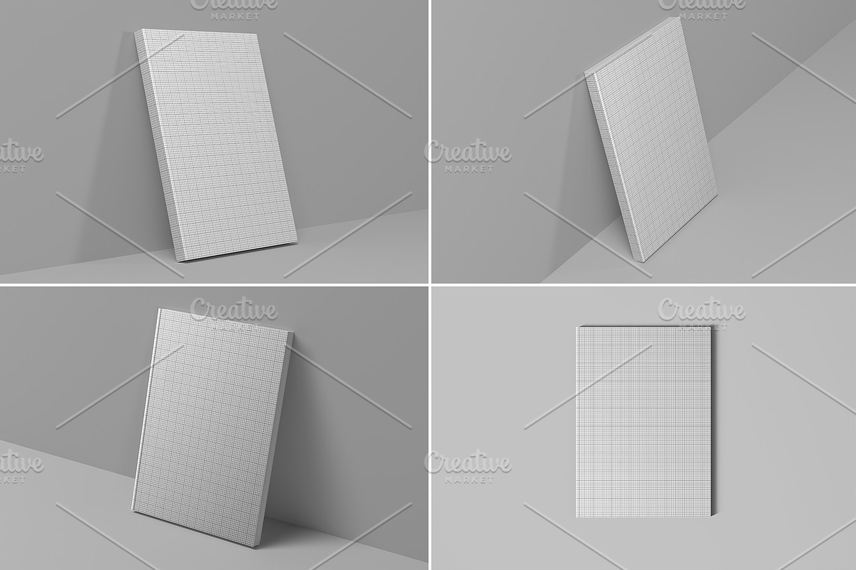A4 Softcover Book Mockup - 10 views, a Books & Magazine Mockup by Illusiongraphic (Photo 24 of 25)