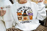 Scary Coffee Halloween Illustration, a Seasonal Illustration by Creative Art (Thumbnail 3 of 3)