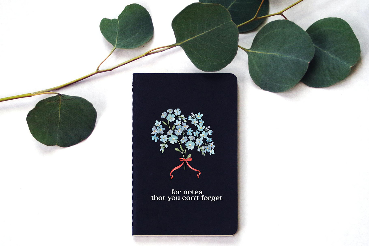 Forget-me-not Antique Valentine, a Seasonal Illustration by Catch the Dream Art (Photo 9 of 10)