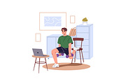 People do sports, home workout set, a Sport Illustration by PaperTrident (Thumbnail 7 of 9)