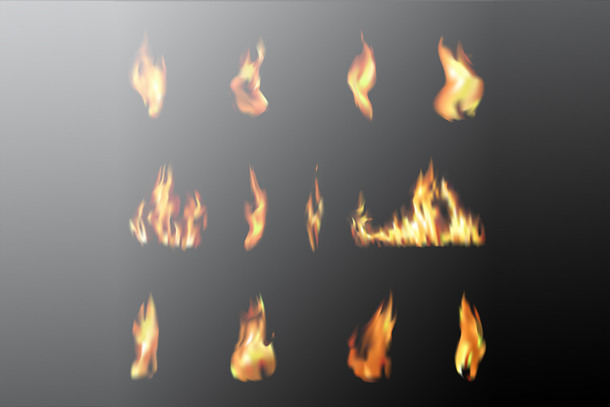 Fire Set, an Object Graphic by Elena Lux (Photo 3 of 3)