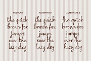 Billbrown – Organic Handwritten Font, a Handwritten Font by Ainun Jinan (Thumbnail 2 of 9)