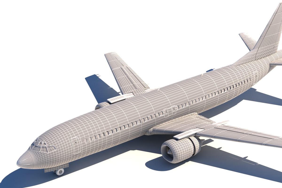 737 Cuttout, a Cars & Vehicle 3D Model by Giimann (Photo 11 of 11)