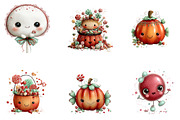 Halloween Candy Clipart, a Seasonal Illustration by CreationArt (Thumbnail 3 of 5)