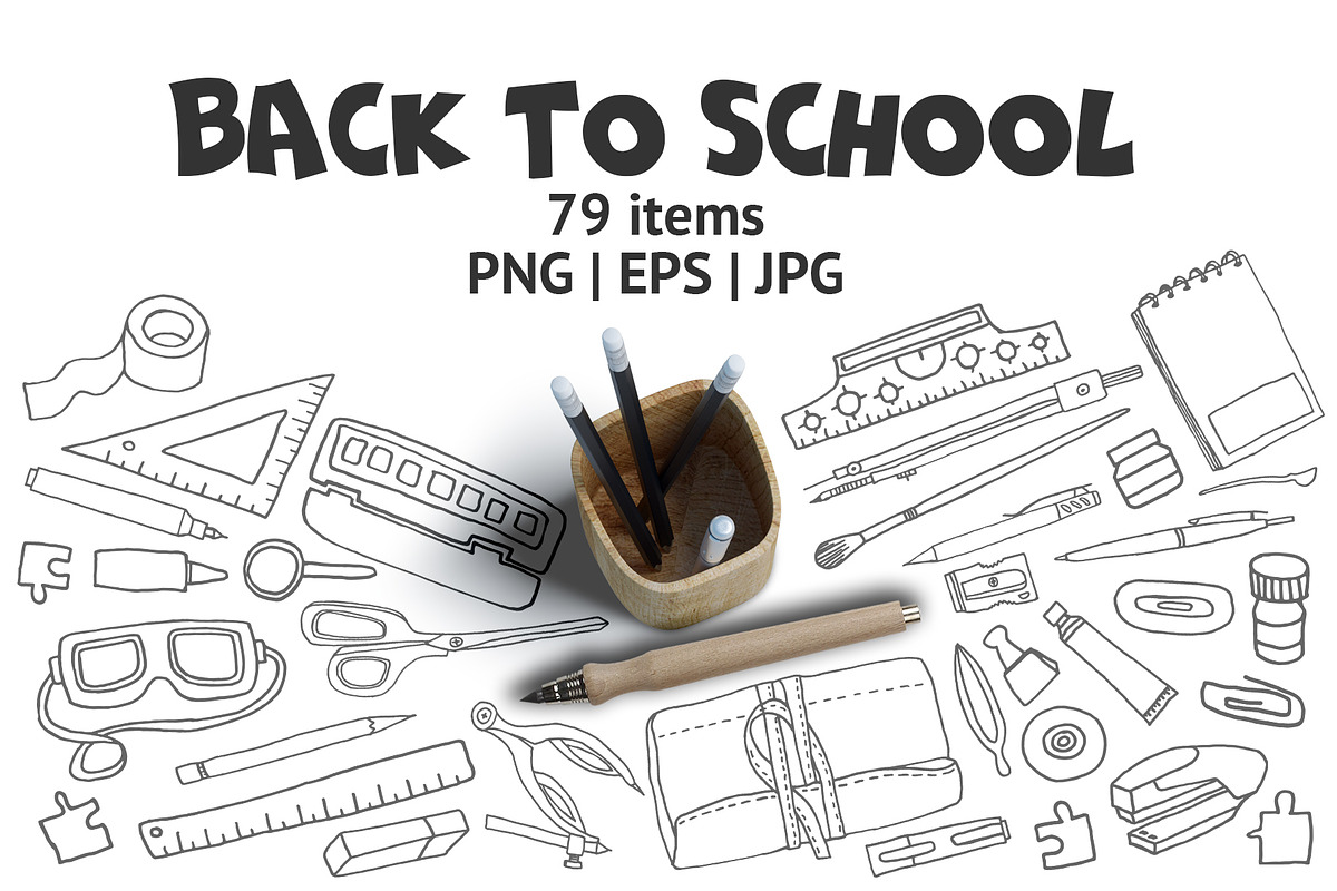 Back to school, an Illustration by Karina.sketch (Photo 1 of 3)