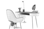 Home office 1311, a Furniture 3D Model by inDahouze (Thumbnail 10 of 11)