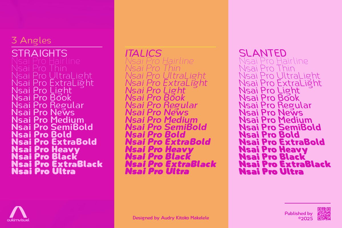 Nsai Pro Rounded Compressed, a Font by Aukimvisuel (Photo 4 of 12)