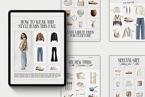 LTK Fashion Canva Templates