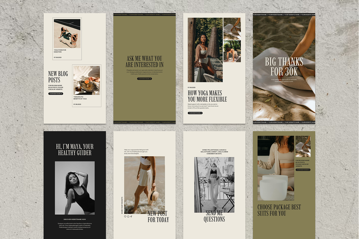 Evania | Canva Marketing Bundle, a Marketing Template by Rare Muse (Photo 9 of 11)