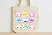Preppy Dumpling Coquette PNG, a Seasonal Illustration by CraftArtStudio (Thumbnail 2 of 4)