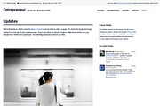 Entrepreneur WordPress Theme, a WordPress Template by We Cobble (Thumbnail 3 of 5)