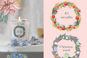 Boho Chic Pastel Christmas Mood, a Seasonal Illustration by Catch the Dream Art (Thumbnail 8 of 9)