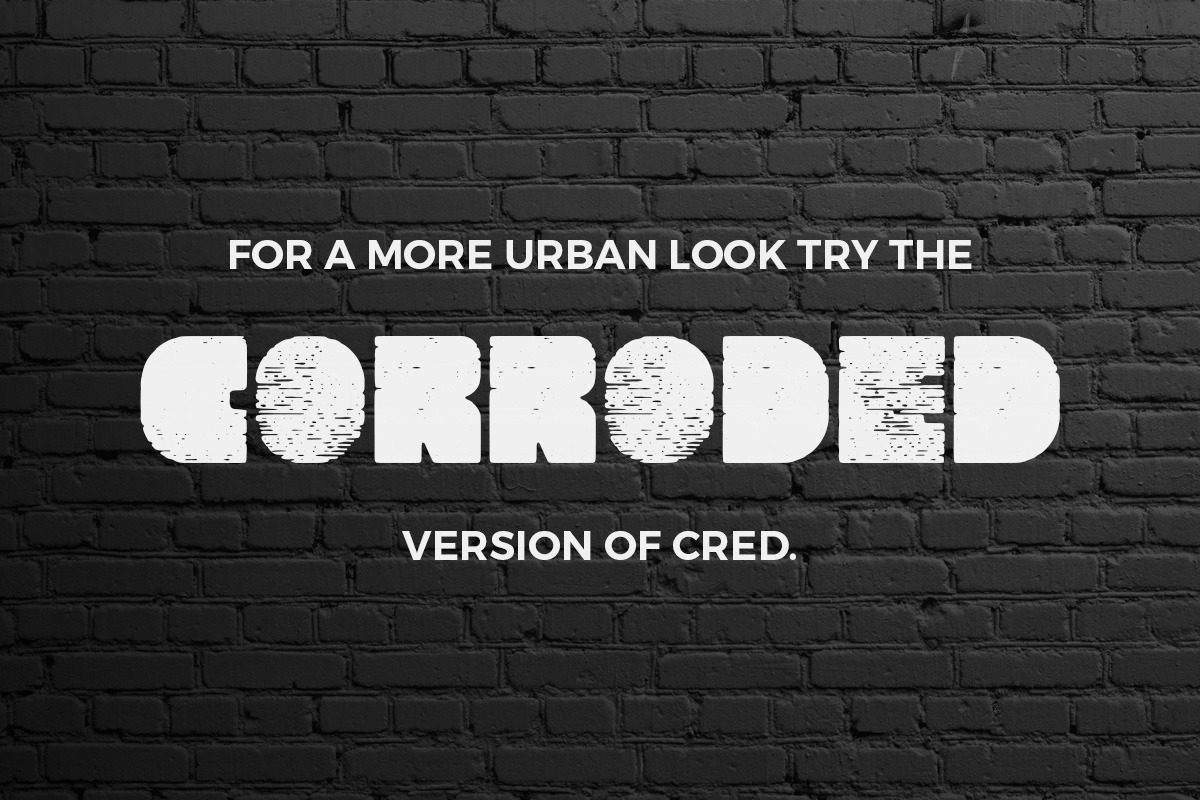 Cred Typeface preview 4