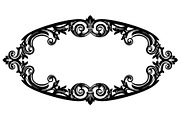 Vintage Ornament Frame Vector Bundle, an Illustration by Creativeshirt (Thumbnail 34 of 51)