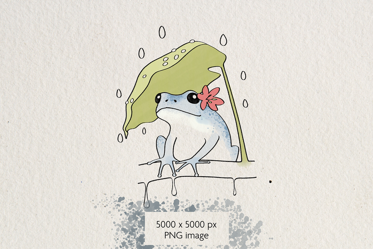 Frogs Illustration Bundle, an Animal Illustration by Little Gremlin (Photo 2 of 8)