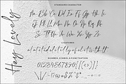 Hey Lovely - Chic Calligraphy, a Script Font by 50Fox (Thumbnail 14 of 17)