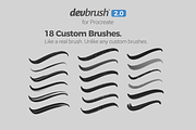 DevBrush 2.0 for Procreate, a Brush Add-On by Alif Devan R. (Thumbnail 2 of 5)