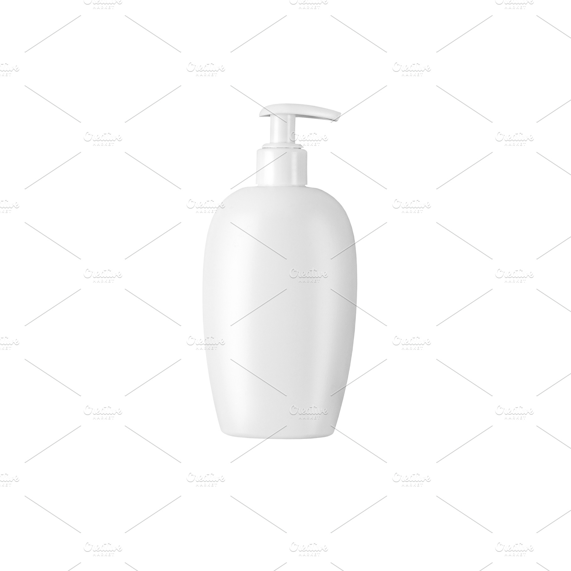 White blank dispenser bottle, a Health & Medical Photo by BOOCYS